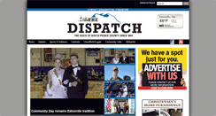 Desktop Screenshot of dispatchnews.com