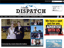 Tablet Screenshot of dispatchnews.com